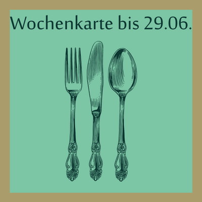 Unsere neue Speisekarte