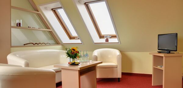 Geräumiges Studio für bis zu 5 Gäste, Hotel, Restaurant, Tagungs-Location, Eventlocation, Auszeit, Waldblick, Pulsnitz, Friedersdorf, Tagen im Grünen, MICE, Feiern im Grünen, Tagen im Grünen
